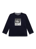 Guess Boys T-Shirt In Dark Blue