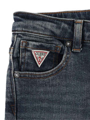 Guess Kids Skinny With Rip And Repair Medium Wash