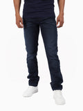 Guess Mens Ringer Eco Slim Taper Jeans In Dark Wash
