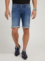 Guess Mens Slim Shorts In Washed