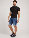 Guess Mens Slim Shorts In Washed
