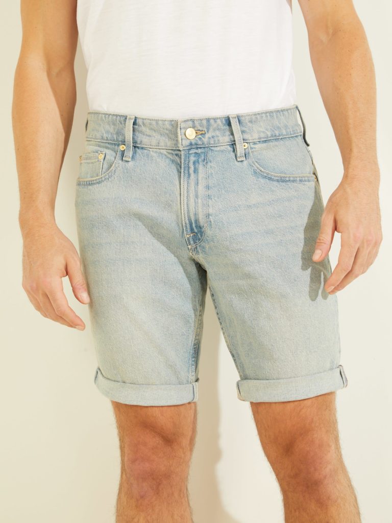 Guess Mns Av2Sandoval Sandoval Short Light Wash