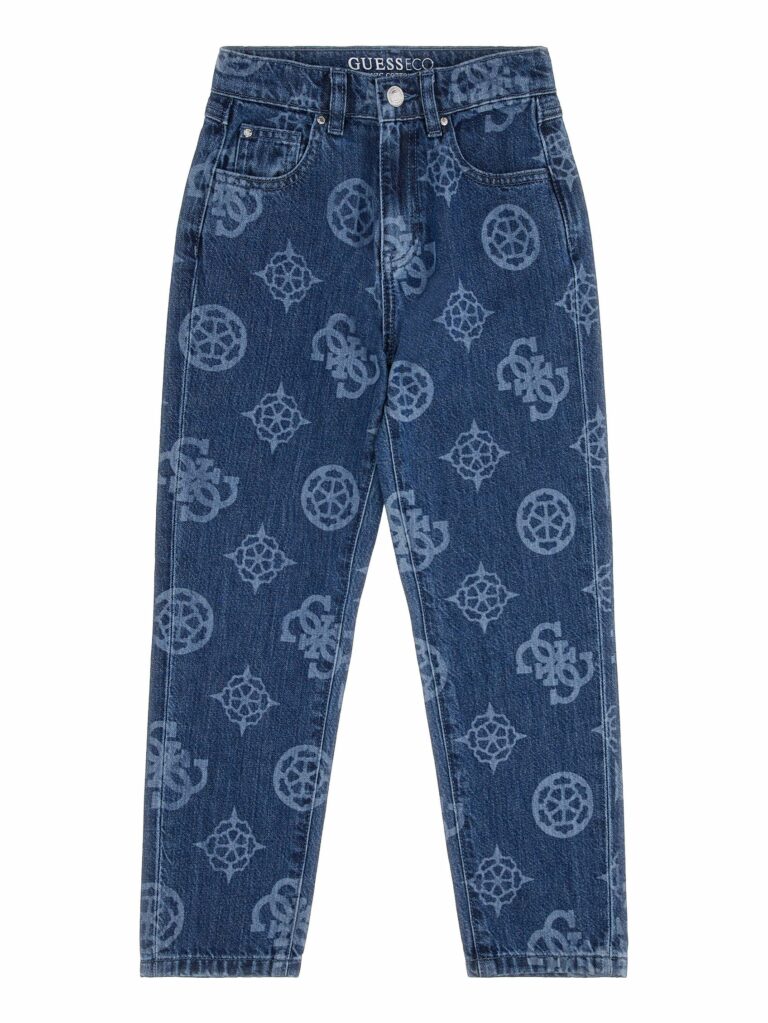 Guess Kids Mum Fit Denim Pants Dark Wash
