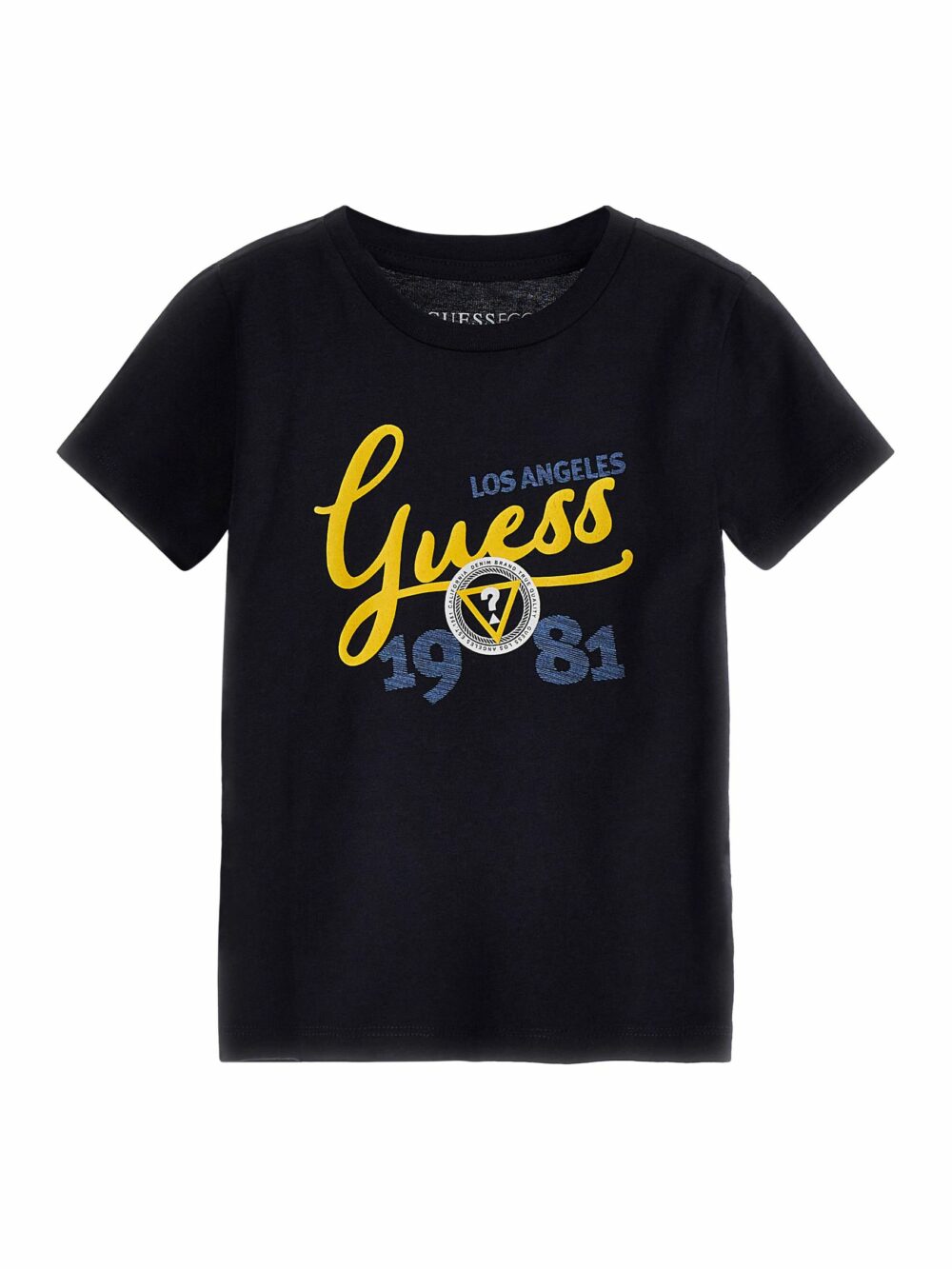 Guess Boys 2B T-Shirt In Navy