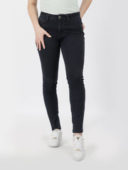 Guess Womens Eve Sexy Curve Denim Jeans In  Blue Black