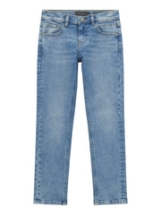 Guess Kids Slim Denim Pants Light Blue