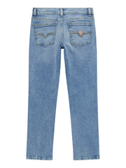Guess Kids Slim Denim Pants Light Blue