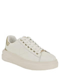 Guess Womens Elbina 4 Sneakers White & Gold