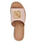 Guess Womens Graysie Sandals In Natural