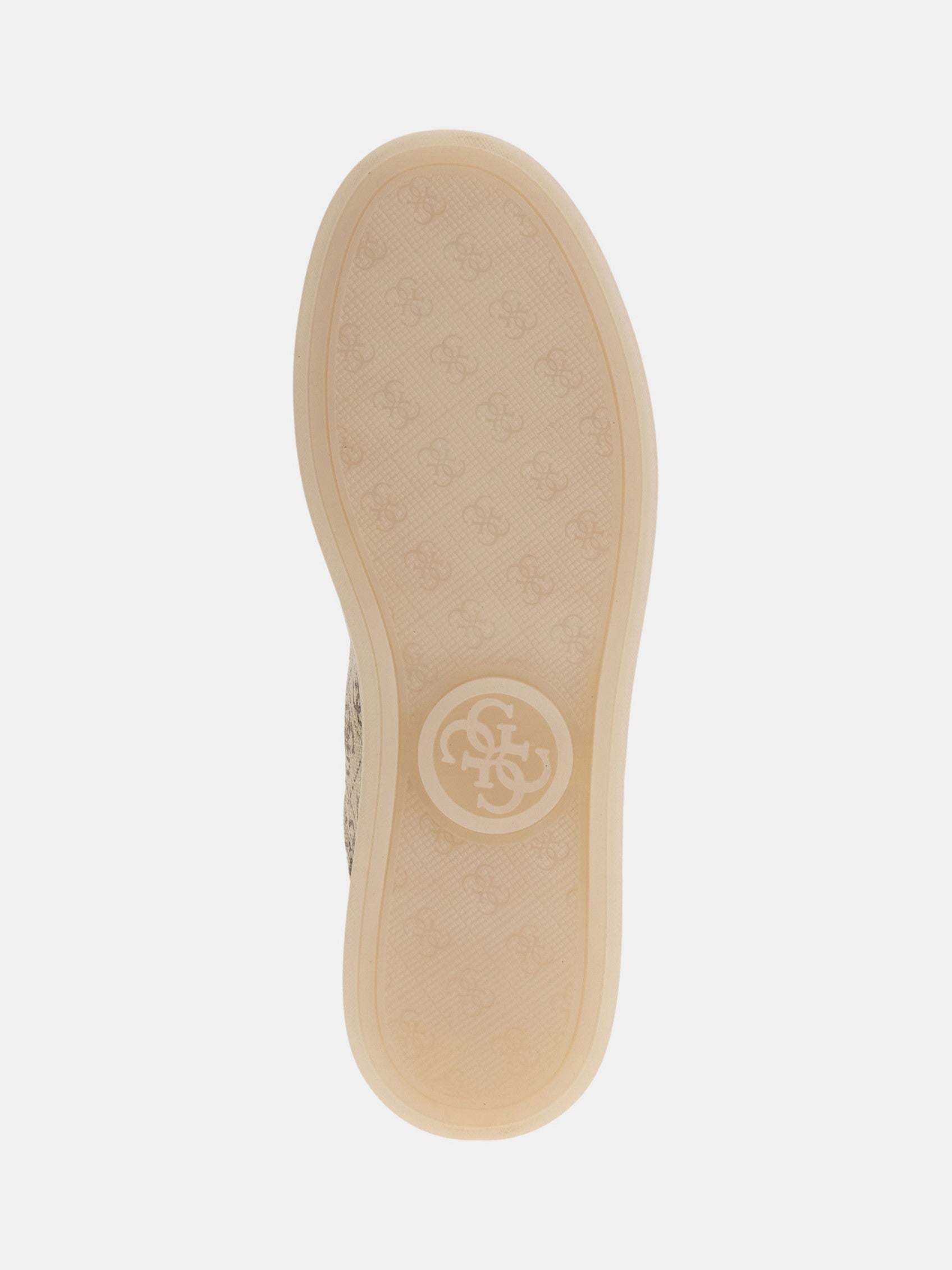 Guess Womens Jazlie 2 Sneakers in Gold Brown Cream