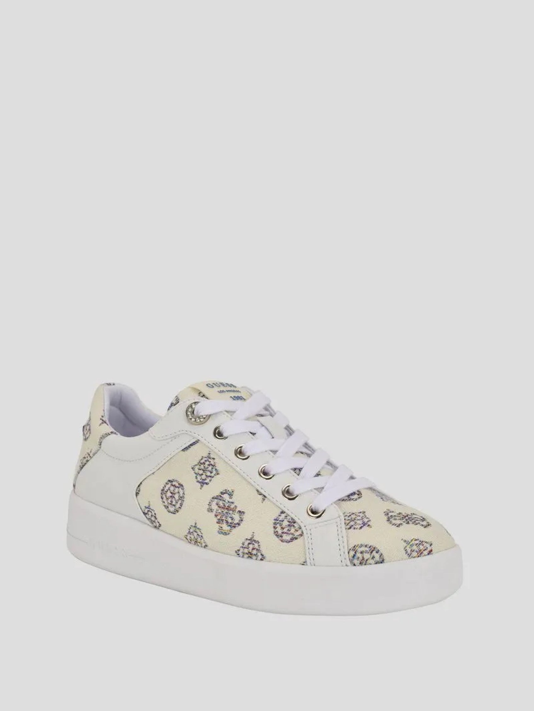 Guess Womens Ronii 3 Sneakers In White