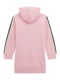 Guess Girls Hooded Active Dress In Pink