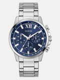 Guess Gents Silver Tone  Multi Function Watch