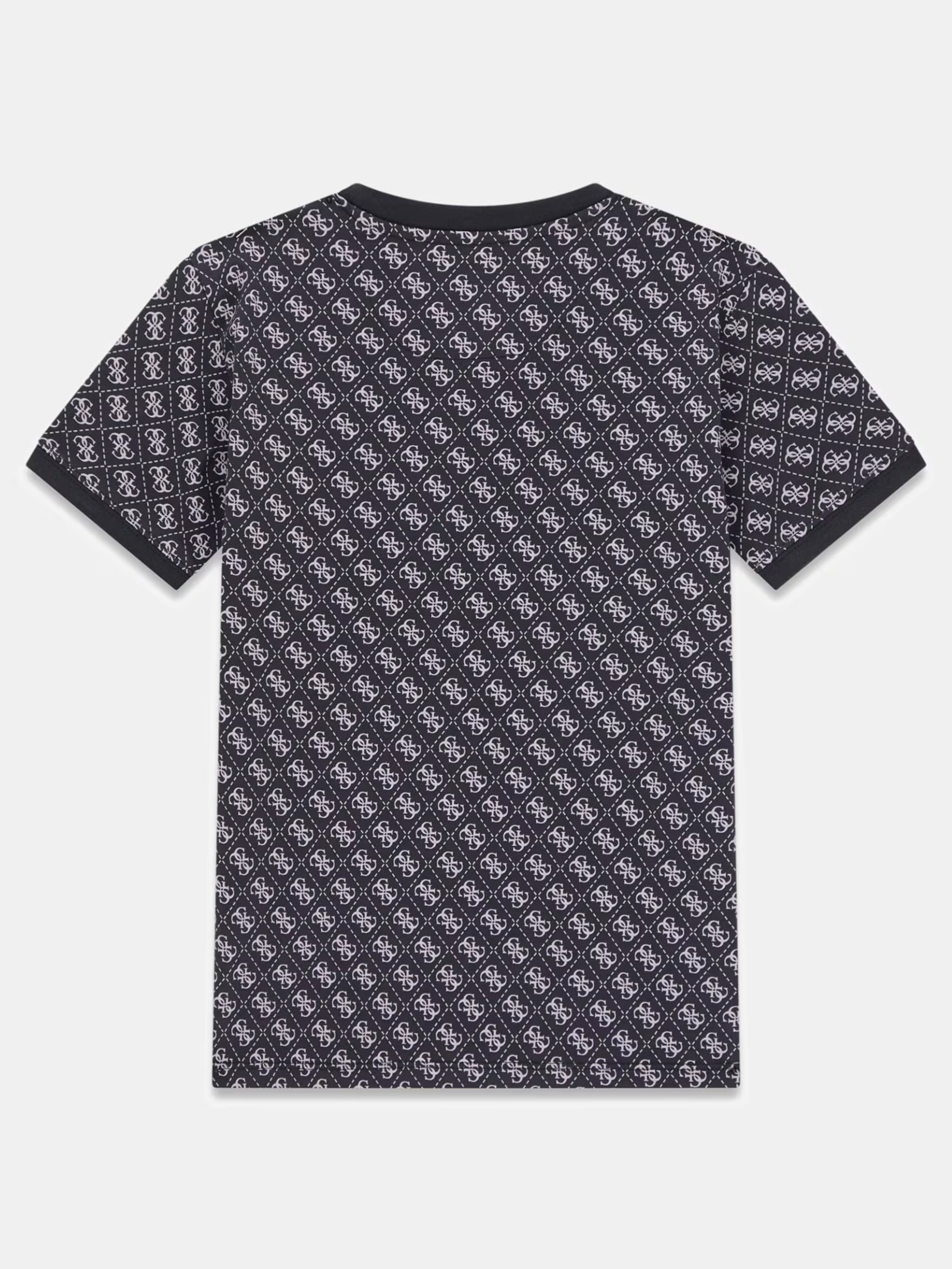 Guess Boys 7B T-Shirt In Black & Red