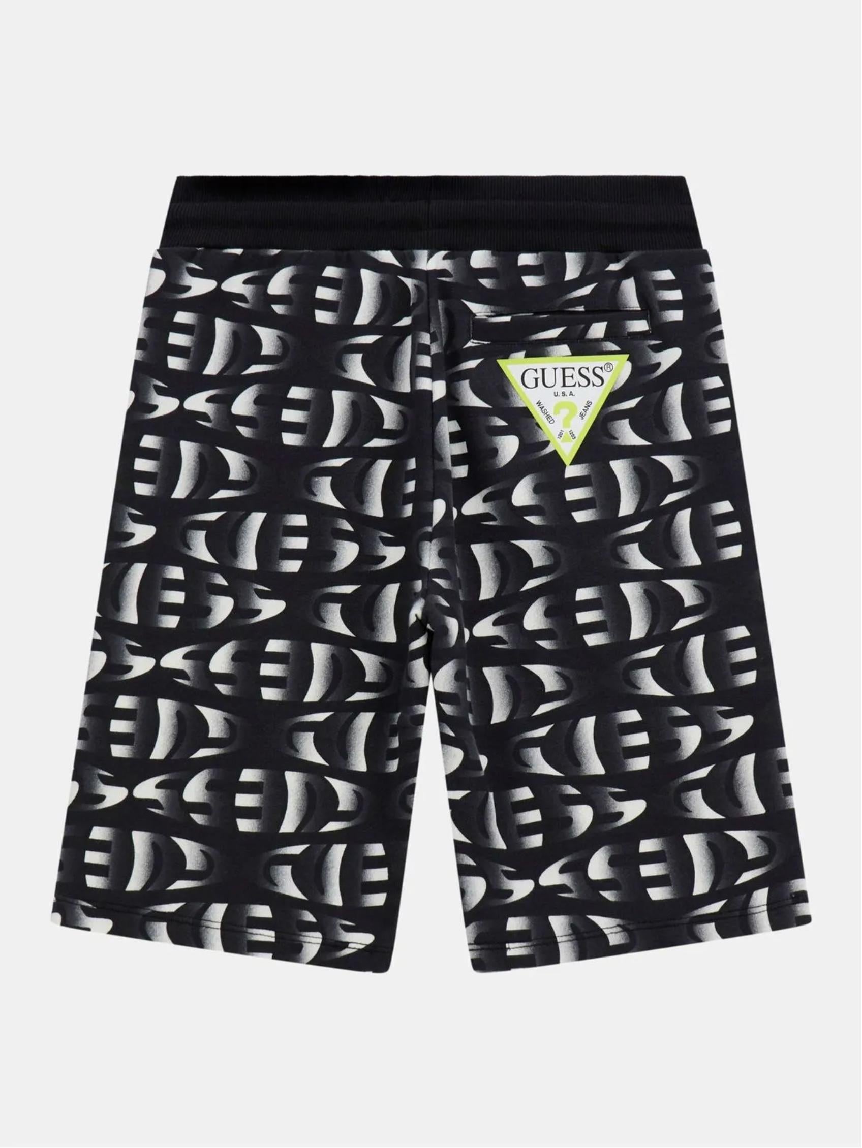 Guess Kidds Black Active Shorts