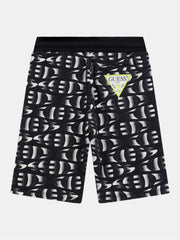 Guess Kidds Black Active Shorts