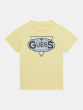 Guess Boys 2B T-Shirt In Yellow