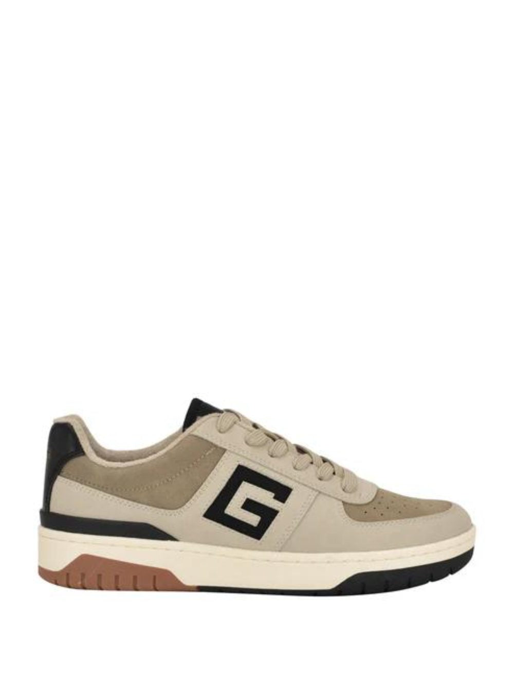 Guess Mens Nastele Sneakers In Natural