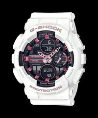 Casio G-Shock White And Pink Watch