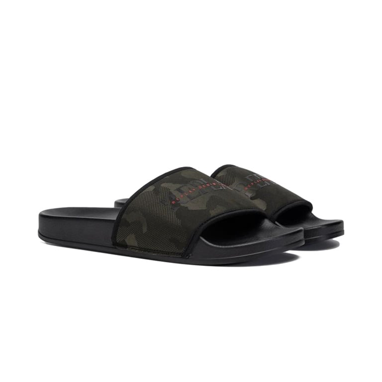 Replay Mens Up Hidden Camo Slides In Camourflage