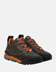 Replay Mens Field Master Shoes Dk Orange