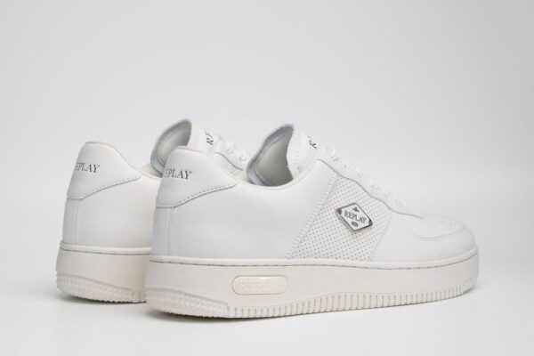 Replay Mens Epic Tag Shoes In White