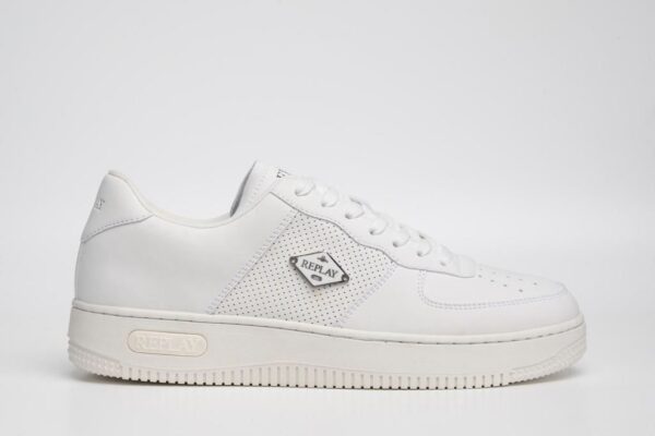 Replay Mens Epic Tag Shoes In White