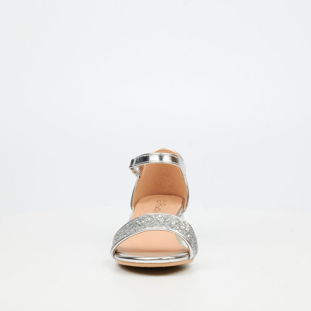Flutterby Girls Gracie 2 Shoes In Silver