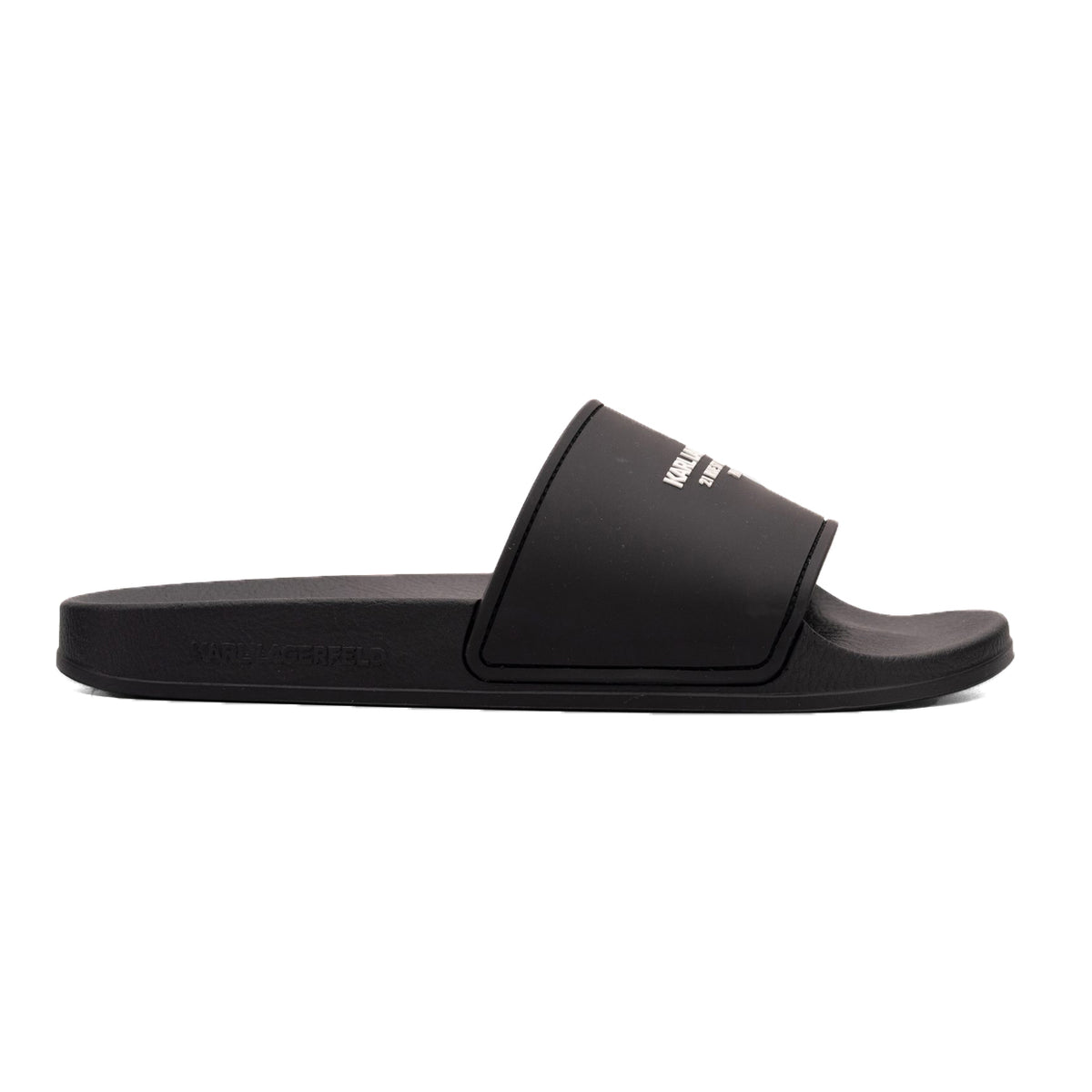 Karl Lagerfeld Kl70008A Kondo Rsg Logo Slide Black