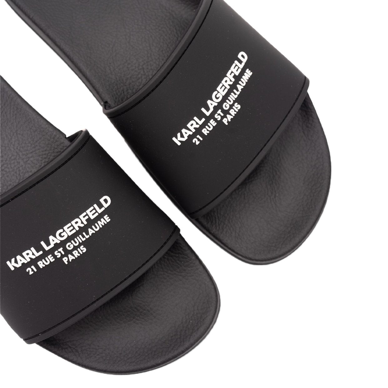 Karl Lagerfeld Kl70008A Kondo Rsg Logo Slide Black