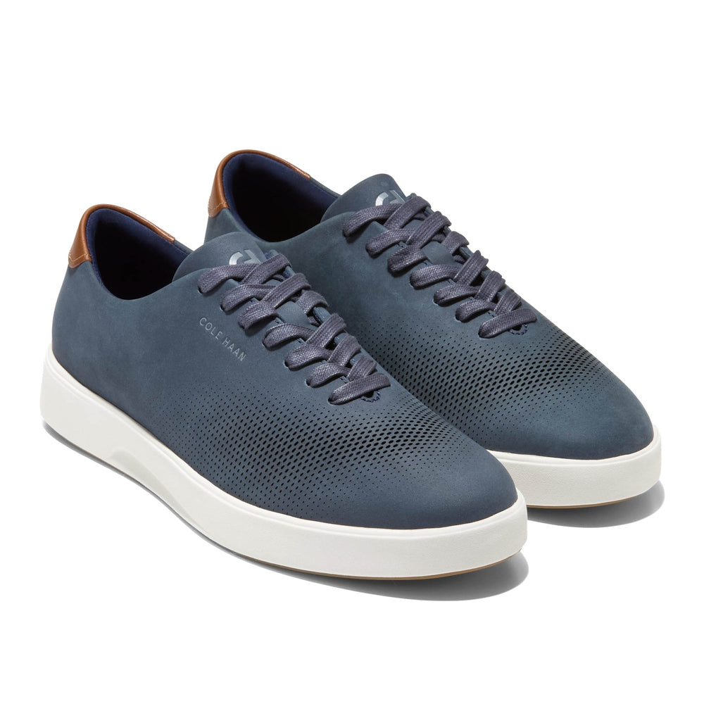 Cole Haan Mens Grand Pro City Spectre Laser Sneaker In Navy Blazer