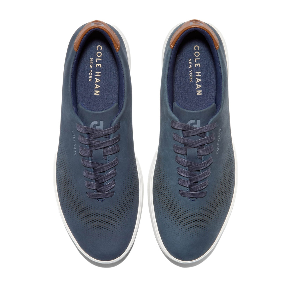Cole Haan Mens Grand Pro City Spectre Laser Sneaker In Navy Blazer