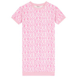 Guess Girls Active Dress In Light Pink