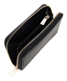 Guess Calebra Medium Zip Around Purse In Black
