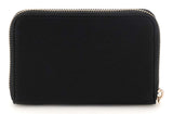 Guess Calebra Medium Zip Around Purse In Black
