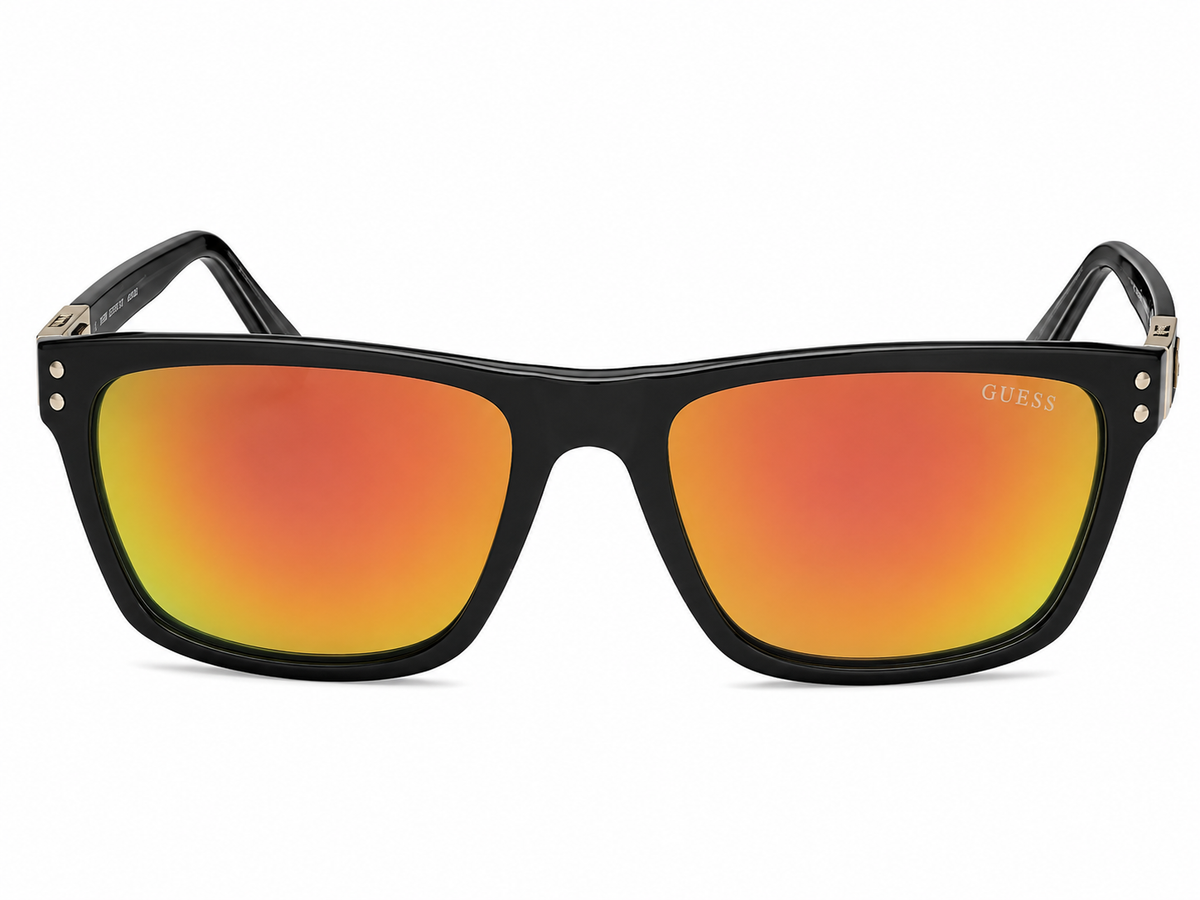 Guess Square Sunglasses In Black