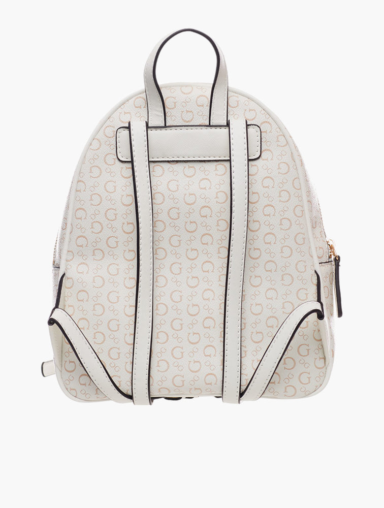 Guess Womens Ryerson Backpack In White
