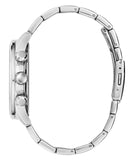 Guess Mens Walker Stainless Steel Watch In Silver