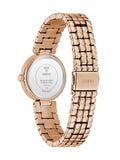 Guess Womens Clara Watch In Rose Gold