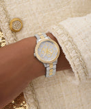 Guess Ladies 2-Tone Analog Watch
