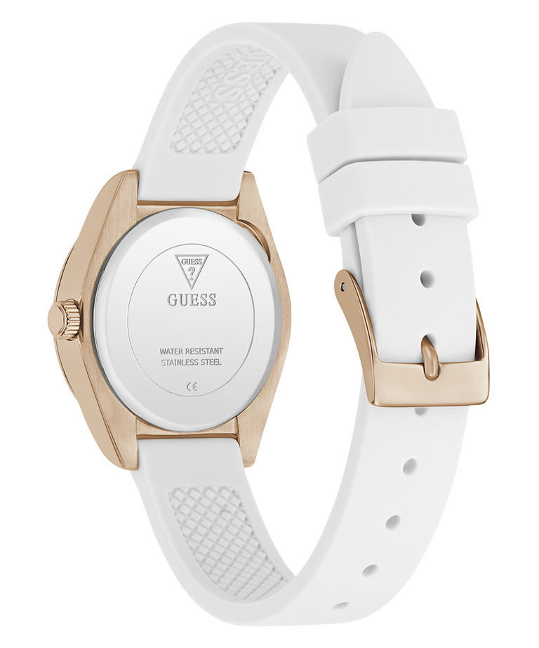 Guess Ladies Mini Luna Watch In White
