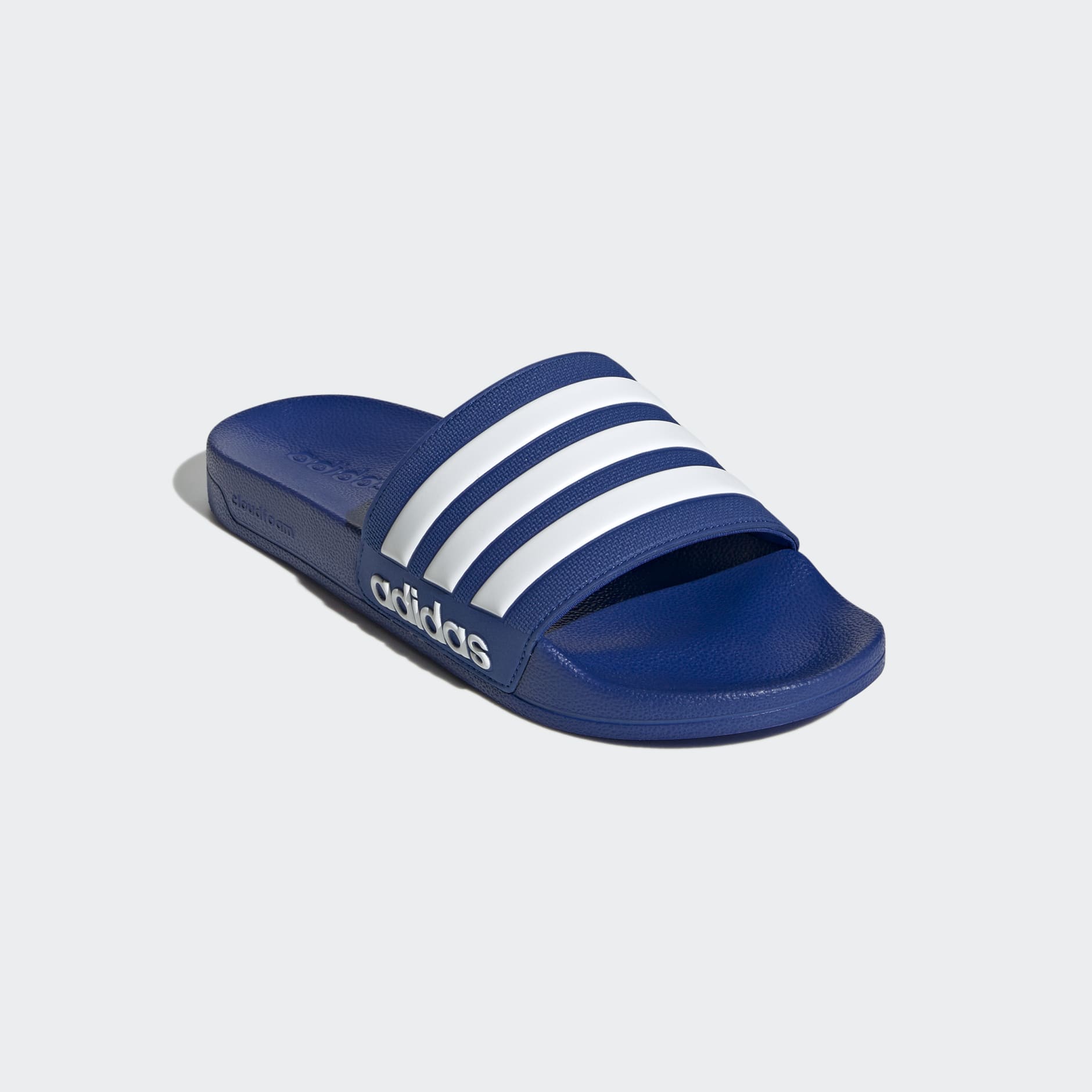 Adidas Unisex Adilette Shower Slides Blue & White
