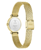 Guess Mini Ladies Watch In Gold & Green