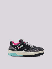 Replay Womens Gemini Moon Shoes Black Multi