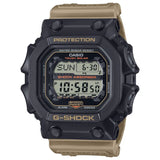 Casio Mens G-Shock Two Tone Digital Watch In Black And Khaki