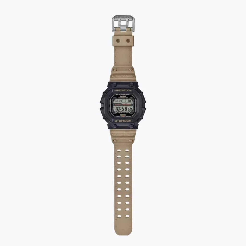 Casio Mens G-Shock Two Tone Digital Watch In Black And Khaki
