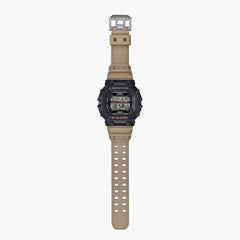 Casio Mens G-Shock Two Tone Digital Watch In Black And Khaki