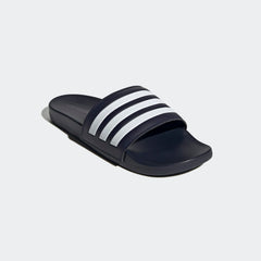 Adidas Adilette Comfort Slides Black And White