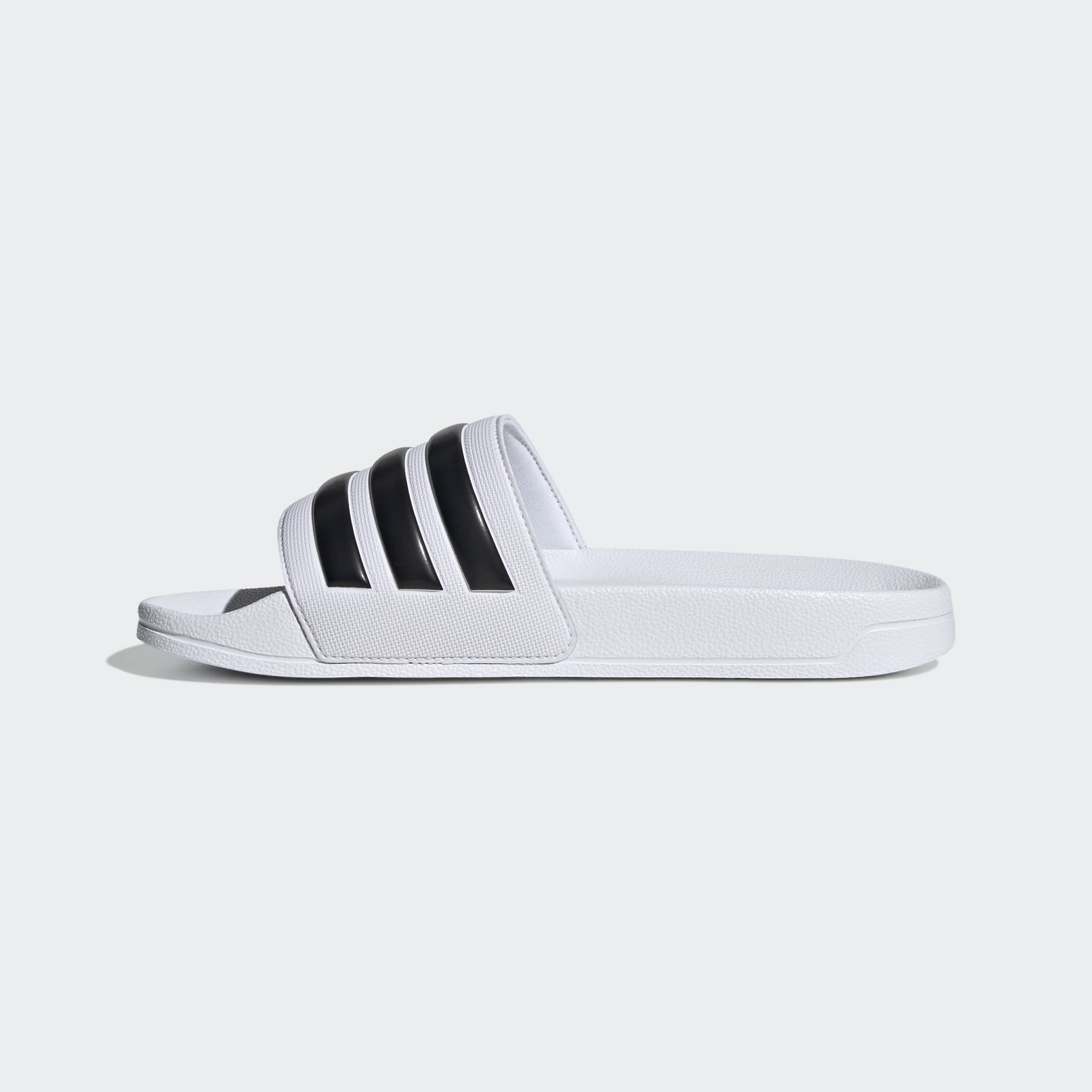 Adidas Adilette Shower White And Black
