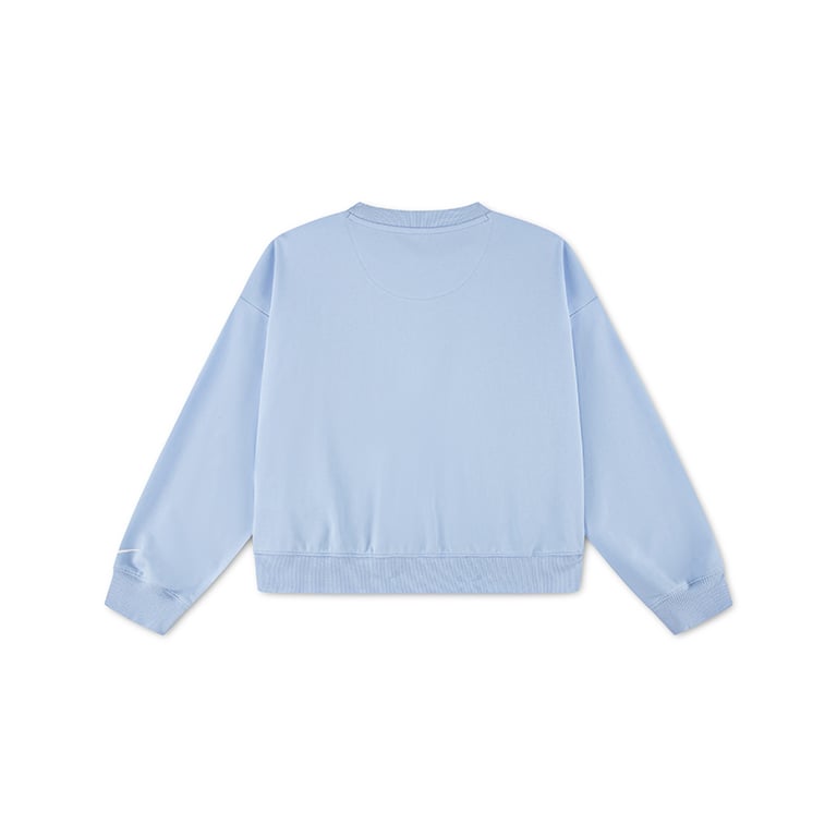 Nike Girls Graphic Sweatshirt In Ice Blue